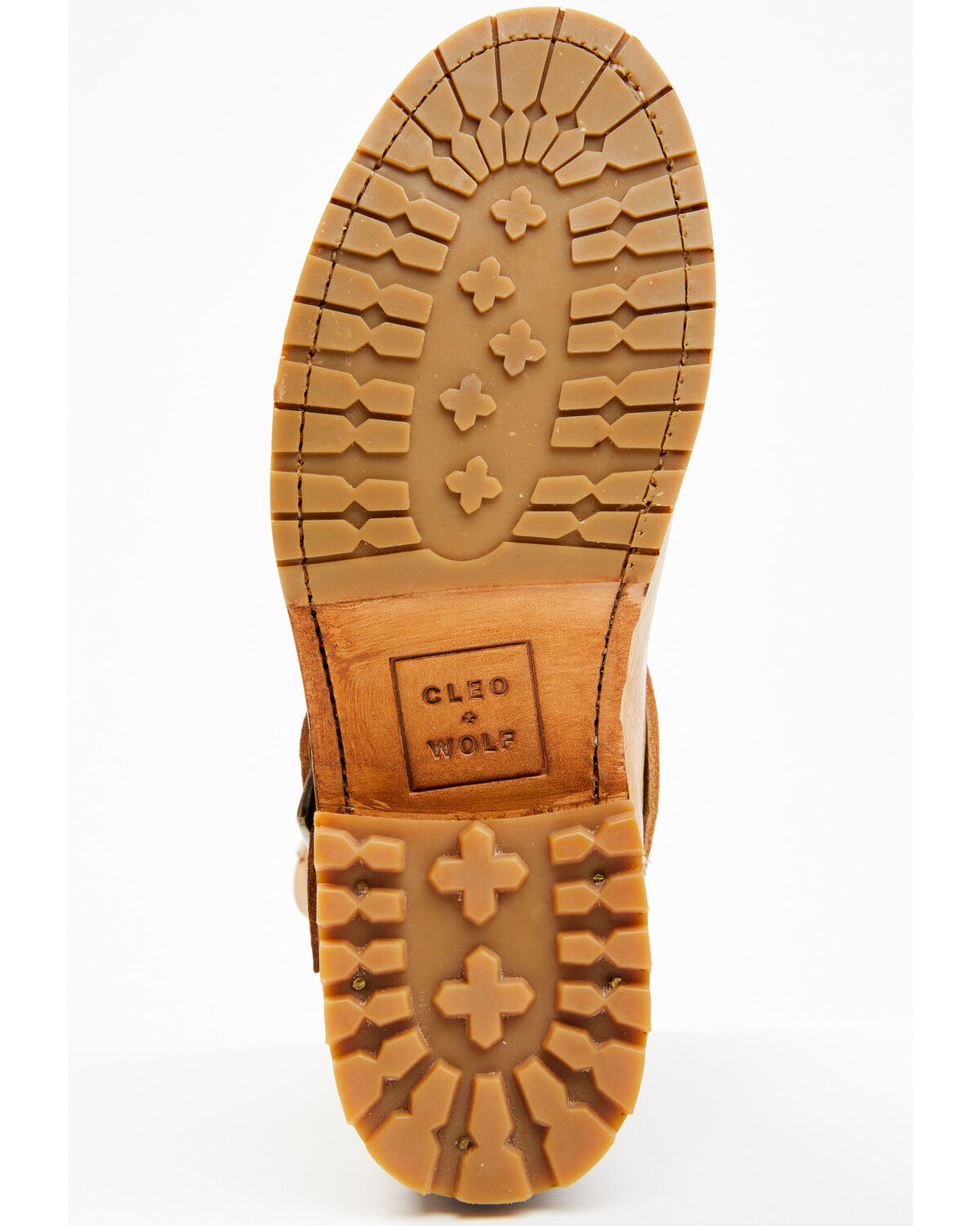 Image #7 - Cleo + Wolf Women's Blaine Fashion Booties - Round Toe, Cognac, hi-res