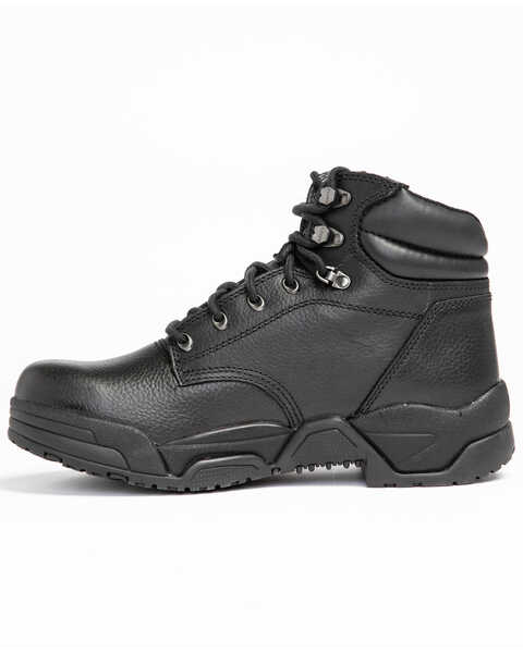 Image #3 - Hawx Men's 6" Enforcer Work Boots - Soft Toe, Black, hi-res