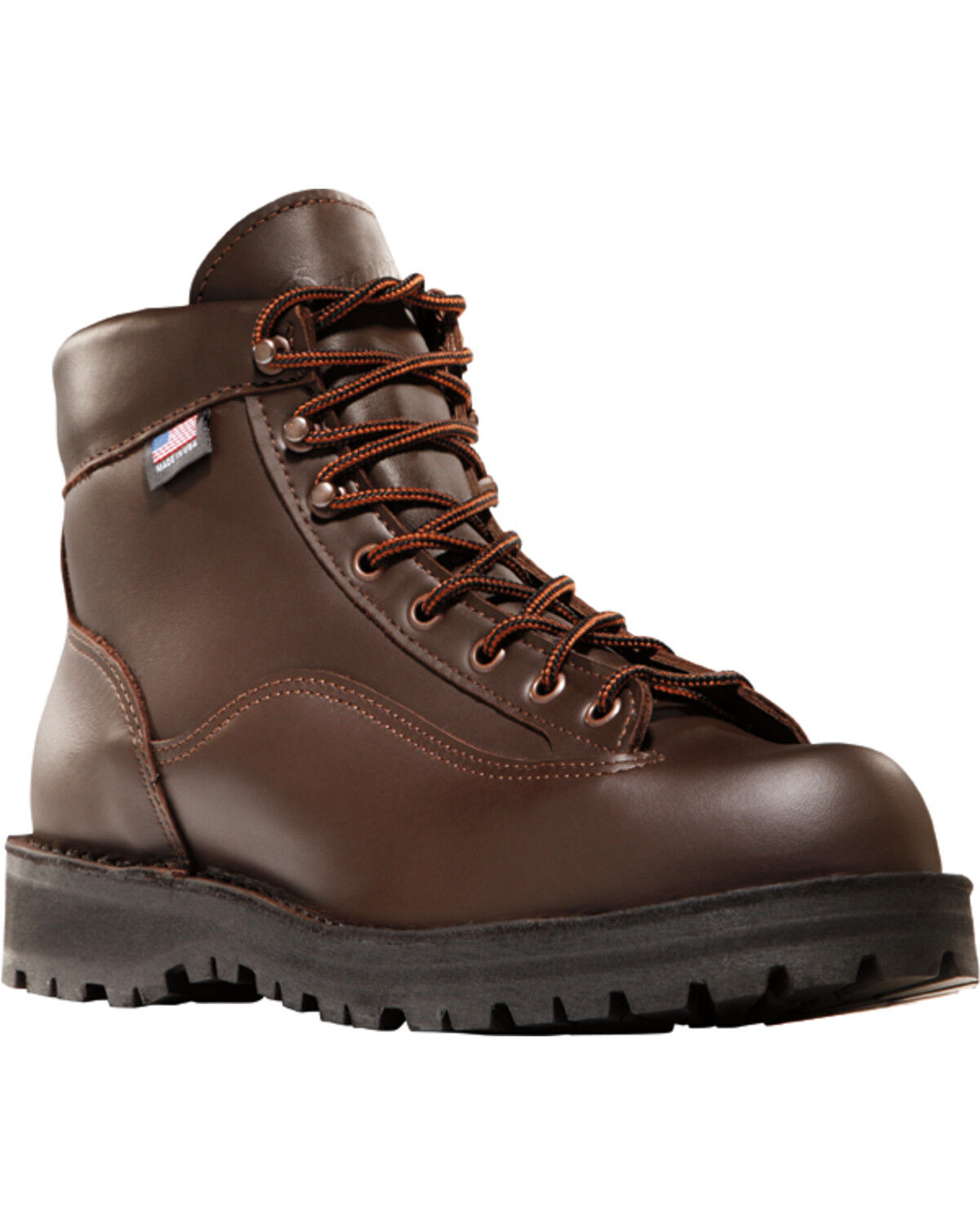 Image #1 - Danner Men's Brown Explorer 6" Outdoor Boots - Round Toe, , hi-res