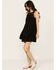 Image #2 - Cleobella Women's Gia Mini Dress, Black, hi-res