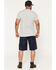 Image #3 - Dickies Men's Loose Fit Flat Front Work Shorts, Navy, hi-res