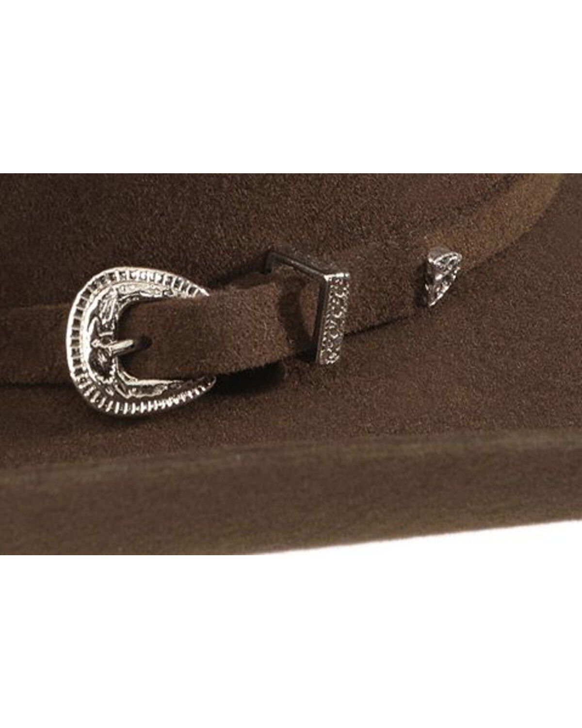 Image #2 - Justin Rodeo 3X Felt Cowboy Hat, Brown, hi-res