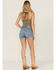Image #3 - Levi's Women's 501® Original Medium Wash High Rise Denim Shorts, Medium Wash, hi-res