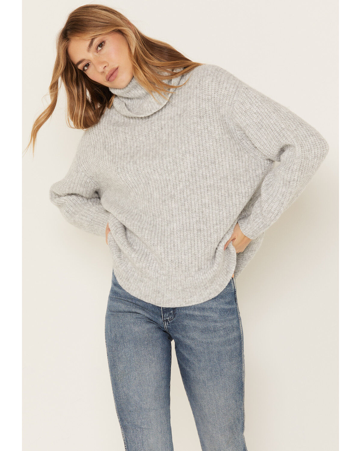 Image #3 - Cleo + Wolf Women's Oversized Turtleneck Sweater, , hi-res