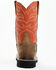 Image #5 - Cody James Men's Mustang Pull-On Waterproof Work Boots - Composite Toe, Orange, hi-res