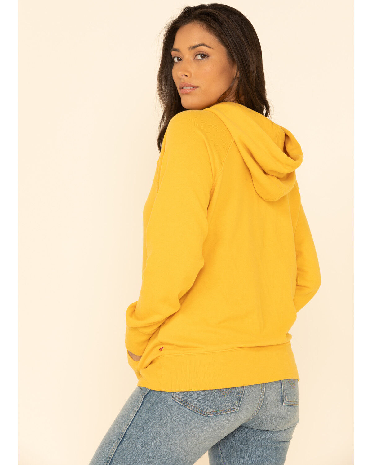 Levis yellow hoodie women's Clearance