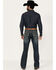 Image #1 - Rock & Roll Denim Men's Double Barrel Medium Vintage Wash Relaxed Bootcut Rigid Jeans, Medium Wash, hi-res