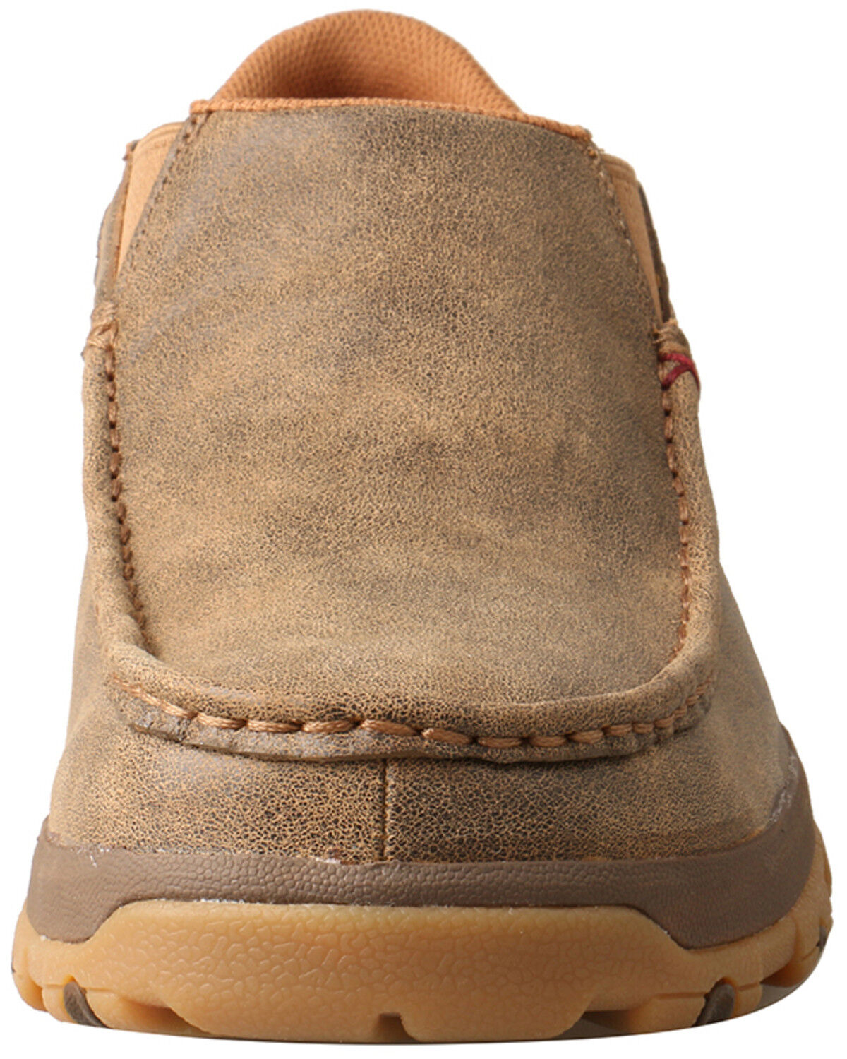Image #5 - Twisted X Men's CellStretch Slip-On Driving Shoes - Moc Toe, Brown, hi-res