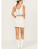 Image #4 - Wonderwest Women's Soutache Mini Skirt, White, hi-res