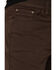 Image #2 - Brothers and Sons Men's Java Wash Stretch Slim Straight Jeans, Brown, hi-res
