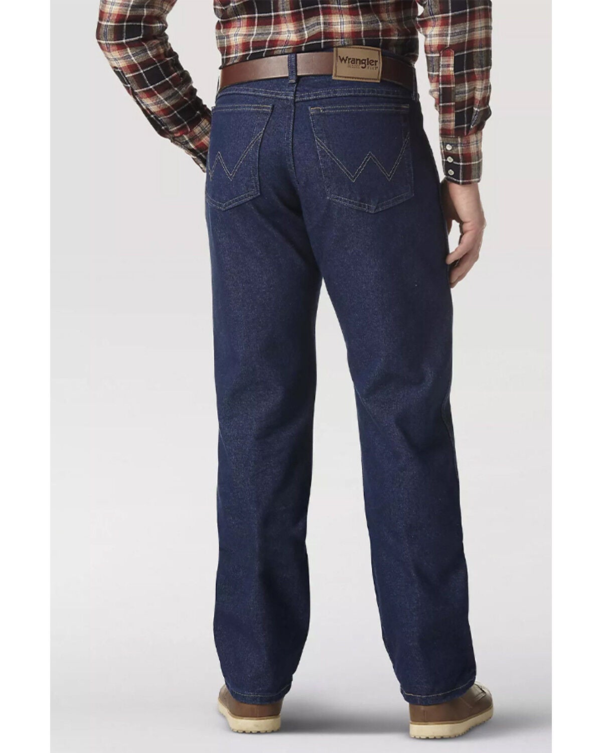 Image #2 - Wrangler Men's Rugged Wear&reg; Relaxed Straight Denim Jeans - Big, Blue, hi-res