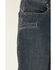 Hawx Men's Medium Wash Stretch Bootcut Lined Work Jeans , Medium Blue, hi-res