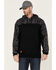 Image #1 - Cody James Men's FR Printed Fleece Hooded Work Sweatshirt, Black, hi-res