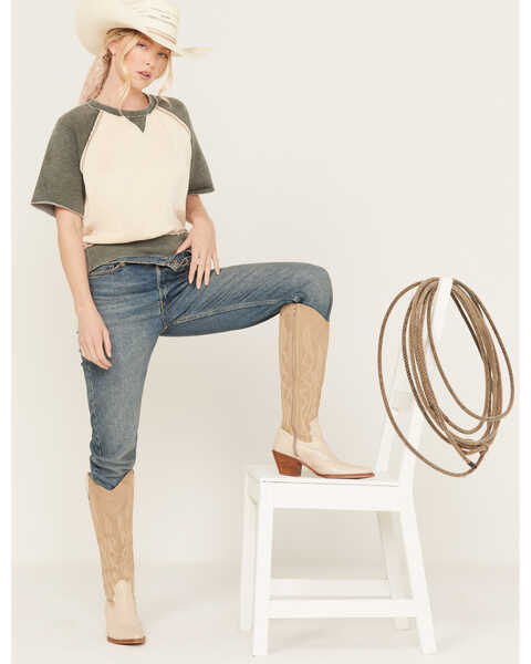 Image #4 - Cleo + Wolf Women's Short Sleeve Pullover Shirt, Sand, hi-res