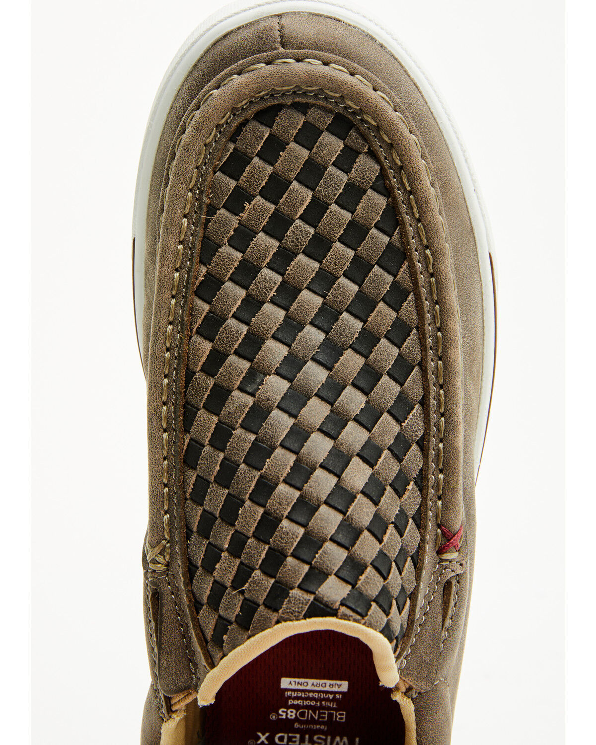Image #6 - Twisted X Women's Slip-On Kicks Casual Shoes - Moc Toe, Taupe, hi-res