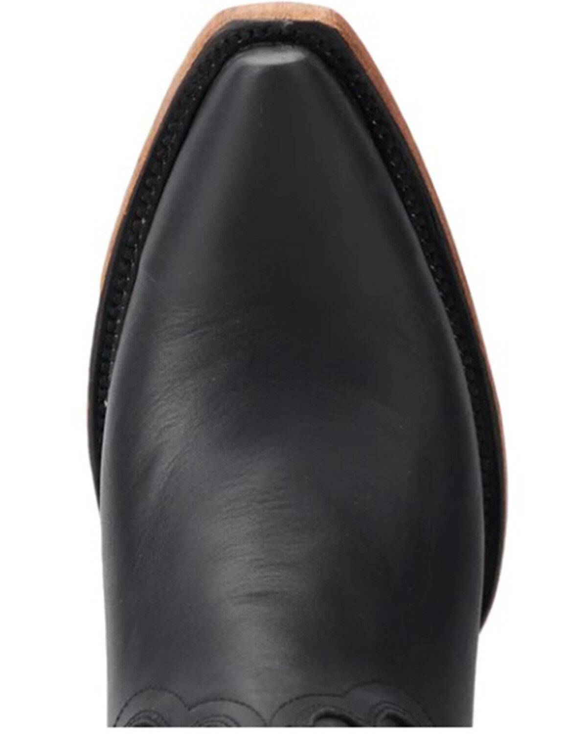 Image #6 - Lane Women's Emma Jane Western Booties - Snip Toe, Jet Black, hi-res