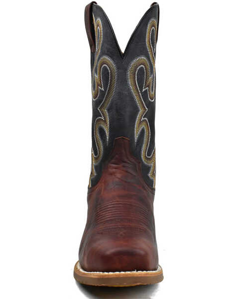 Image #4 - Dan Post Men's Meigs Western Performance Boots - Square Toe, Cognac, hi-res