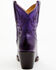 Image #5 - Idyllwind Women's Wheels Metallic Leather Booties - Round Toe, Purple, hi-res