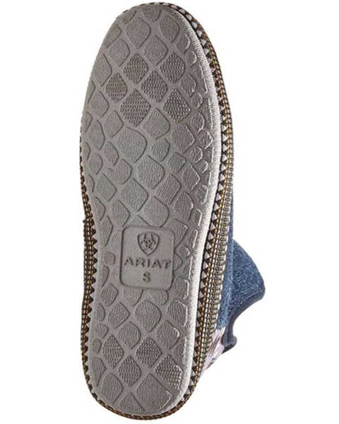 Image #5 - Ariat Women's Denim Bootie Slippers - Round Toe, Dark Wash, hi-res