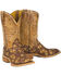 Image #2 - Tin Haul Women's Conquer the World Western Boots - Broad Square Toe, Tan, hi-res