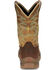 Image #5 - Tony Lama Men's Roustabout Pull-On Work Boots - Steel Toe, Brown, hi-res