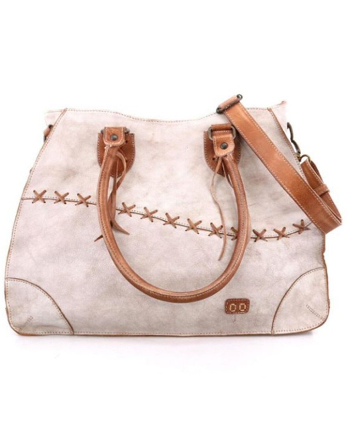 Image #1 - Bed Stu Women's Bruna Shoulder Crossbody Bag, Tan, hi-res