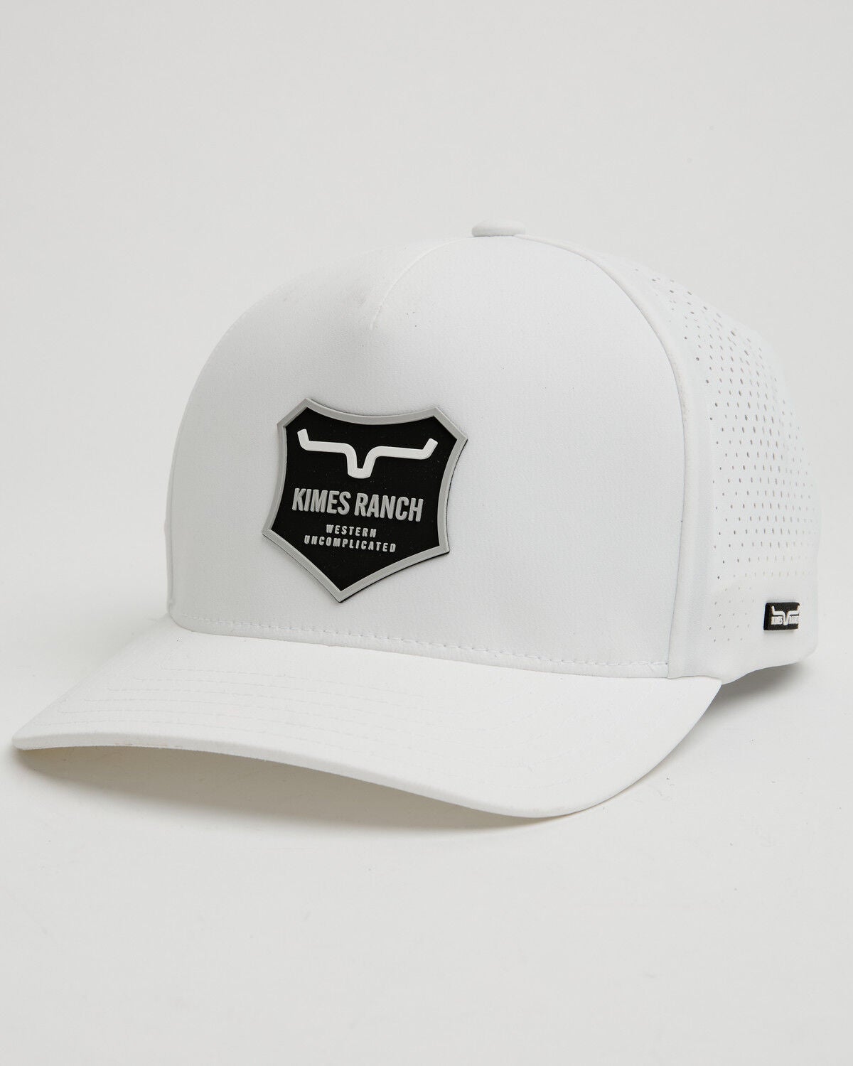 Image #1 - Kimes Ranch Women's Vista Logo Ball Cap, White, hi-res