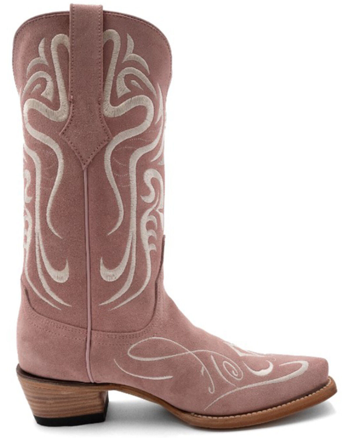 Image #2 - Ferrini Women's Belle Western Boots - Snip Toe, Pink, hi-res
