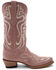 Image #2 - Ferrini Women's Belle Western Boots - Snip Toe, Pink, hi-res