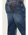 Image #4 - Wrangler Retro Men's Blakelee Medium Wash Slim Straight Stretch Denim Jeans, Medium Wash, hi-res