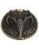 Image #1 - Cody James Men's Deer Skull Belt Buckle, Bronze, hi-res