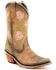 Image #1 - Liberty Black Women's Nina Rose Western Boots - Snip Toe, Brown, hi-res