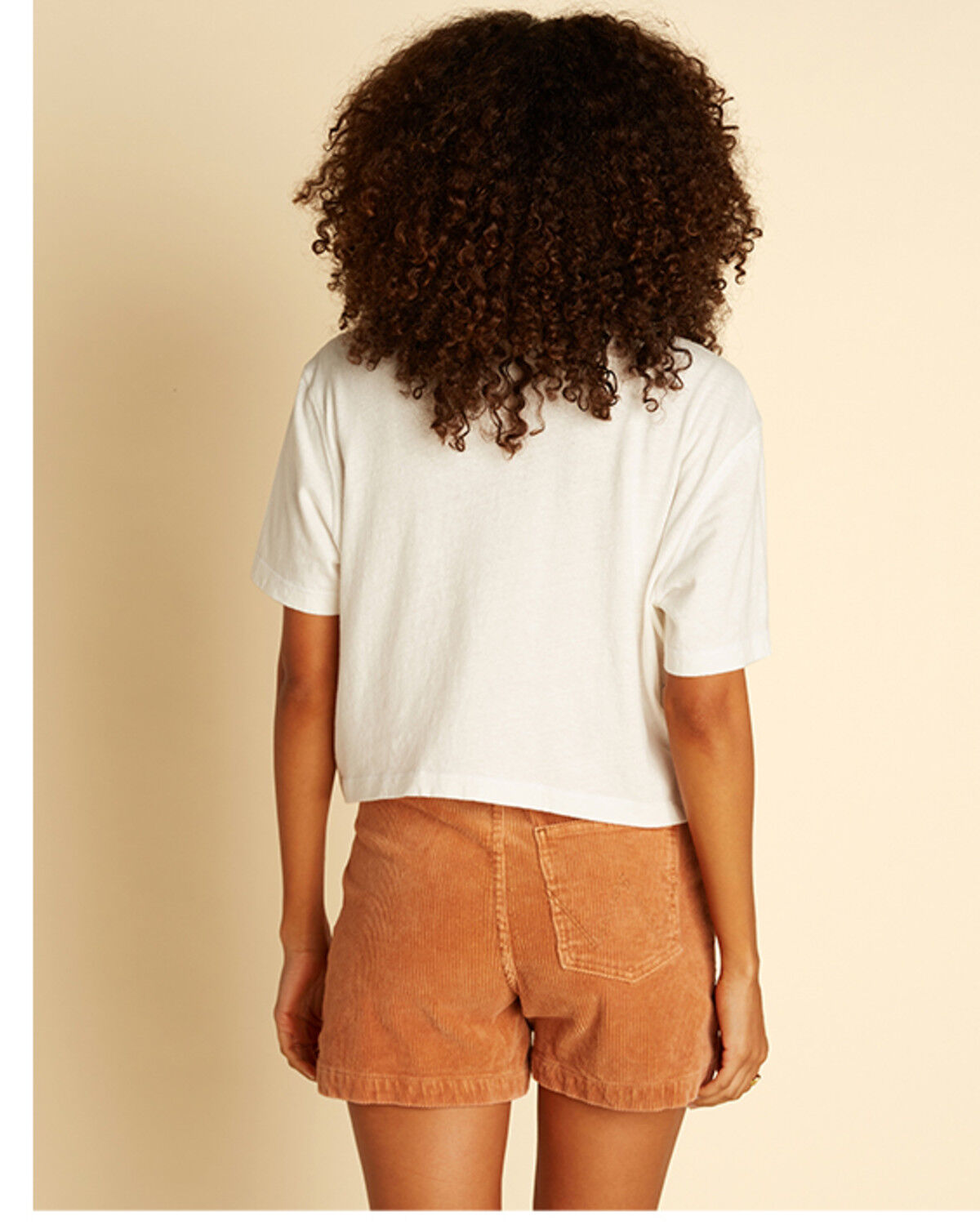 Image #3 - Billabong x Wrangler Women's Border Line Jacquard Graphic Tee, White, hi-res