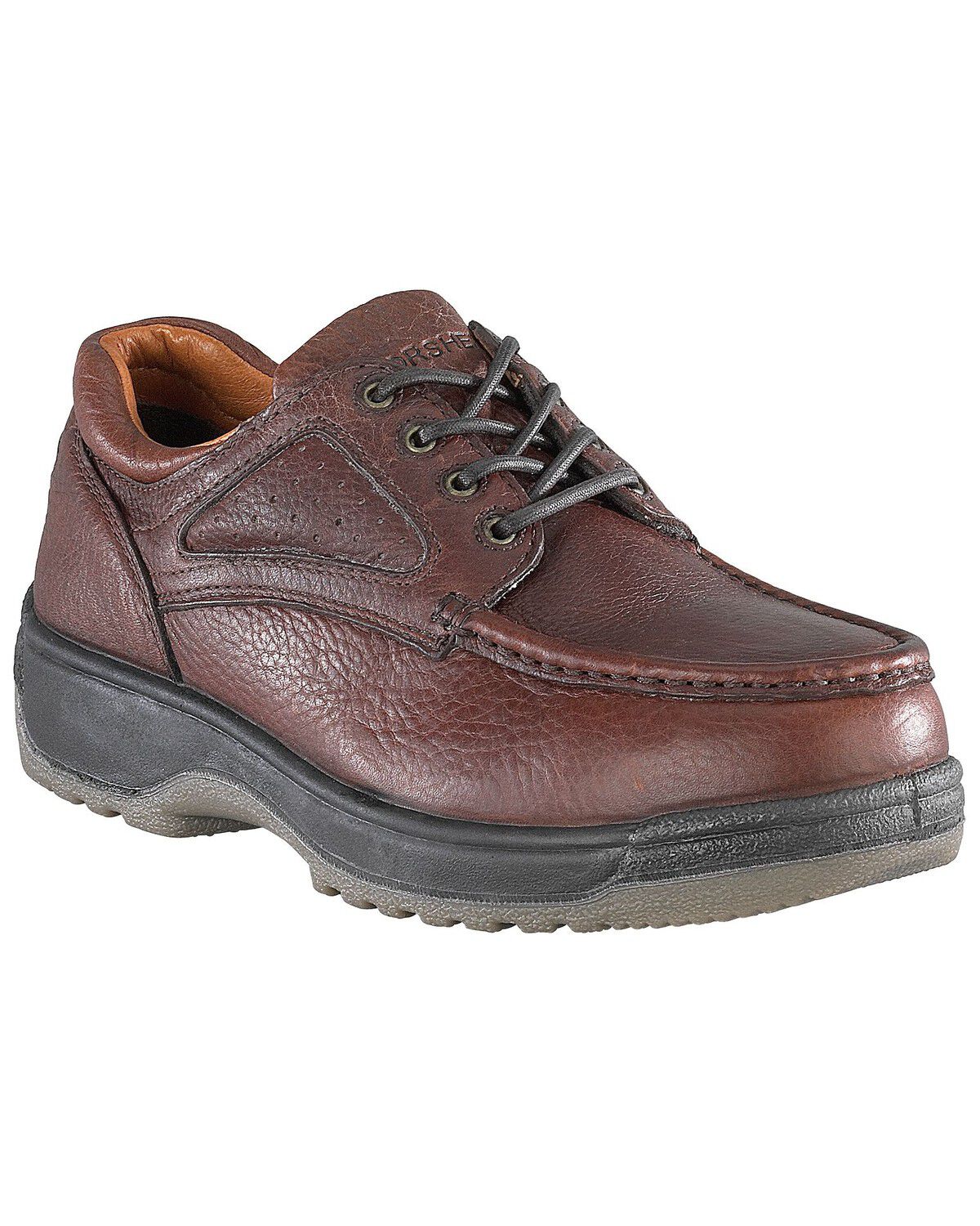 Florsheim Men's Compadre Lace-Up Oxford Shoes - Composite Toe, Brown, hi-res