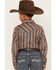 Image #4 - Cody James Boys' Moonshiner Stripe Long Sleeve Snap Shirt, Black, hi-res