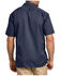 Image #4 - Dickies Men's Short Sleeve Twill Work Shirt - Big & Tall-Folded, Navy, hi-res