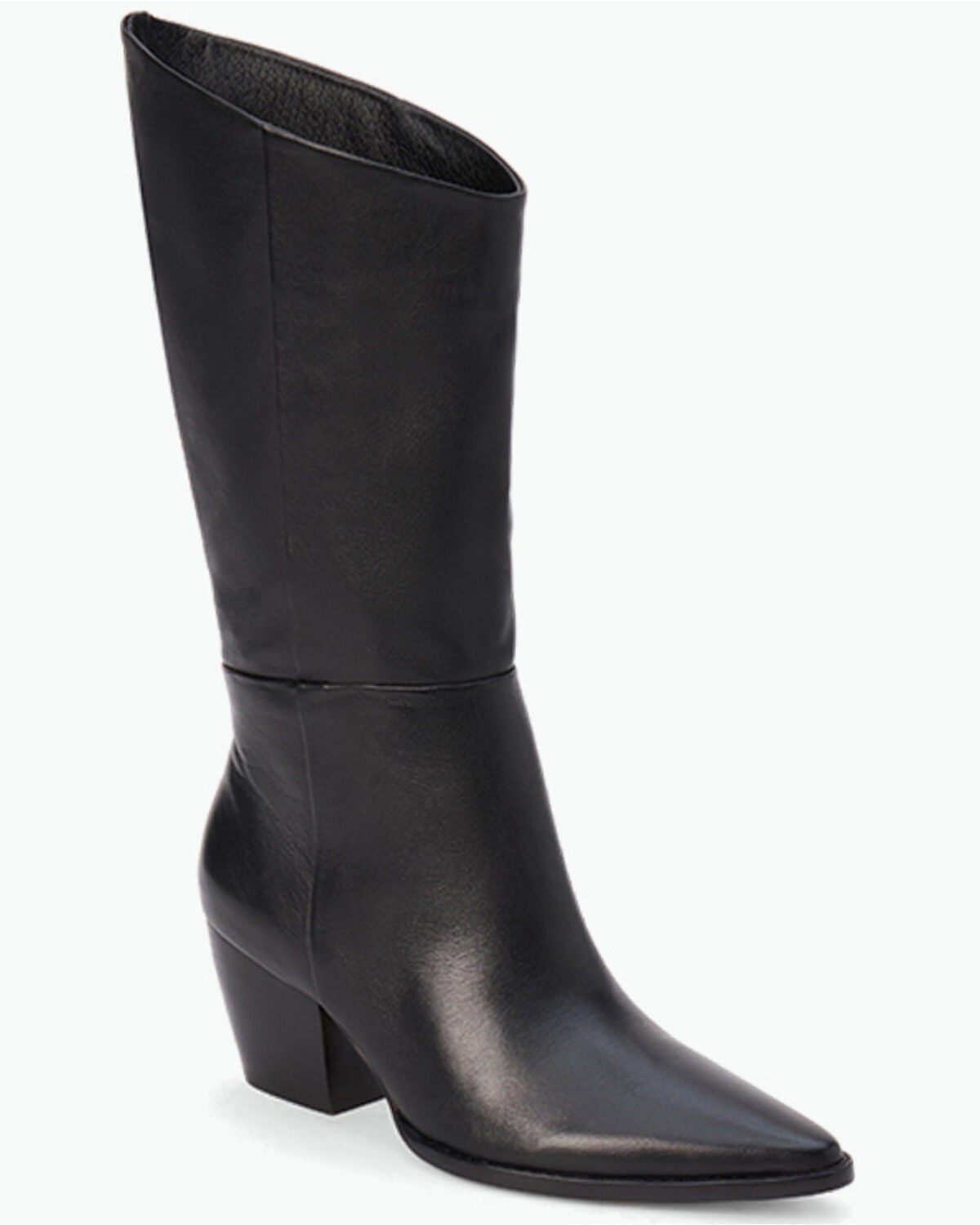 Matisse Women's Edie Mid Calf Western Boots - Round Toe, Black, hi-res