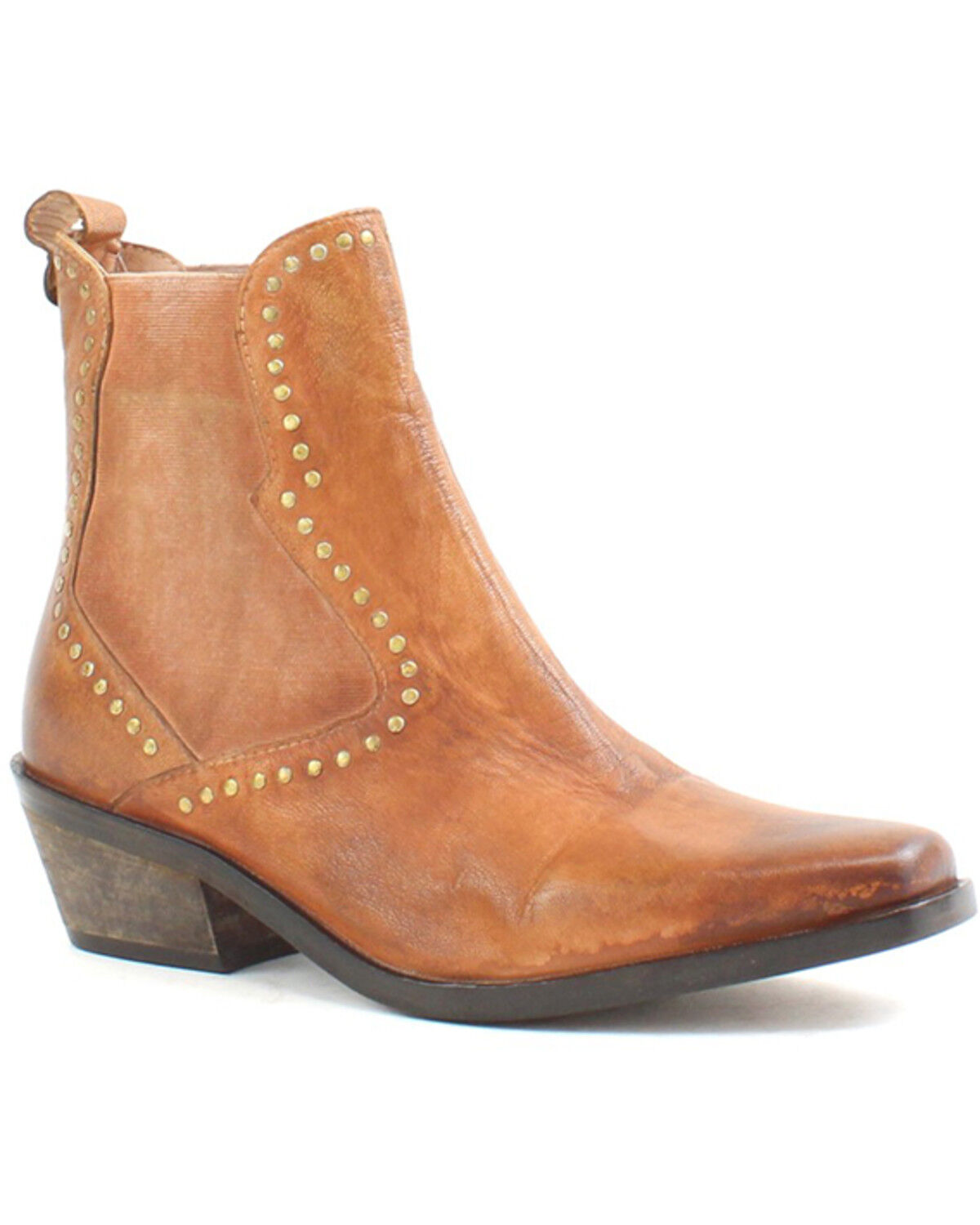 Image #1 - Roan by Bed Stu Women's Cliffhanger Booties - Snip Toe, Mahogany, hi-res
