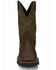 Justin Men's Keavan Waterproof Western Work Boots - Steel Toe, Brown, hi-res