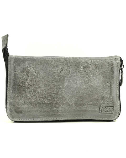 Image #1 - Bed Stu Women's Templeton II Wallet Wristlet Crossbody Bag , Grey, hi-res
