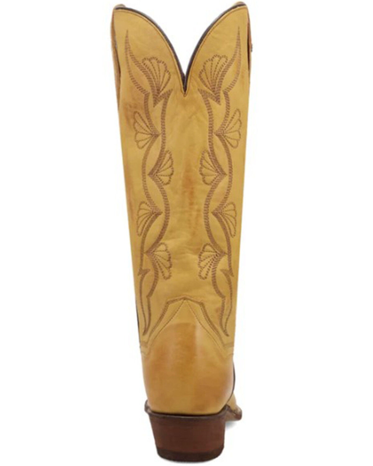 Image #5 - Dan Post Women's Sunrise Canyon Western Boots - Round Toe, Mustard, hi-res