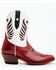 Image #2 - Idyllwind Women's Roadie Western Booties - Round Toe, Red, hi-res
