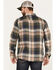 Image #4 - North River Men's Performance Plaid Print Long Sleeve Button Shirt, Olive, hi-res