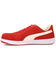 Image #3 - Puma Safety Men's Iconic Work Shoes - Composite Toe, Red, hi-res