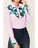 Ranch Dress'n Women's Cactus Shirt, Pink, hi-res