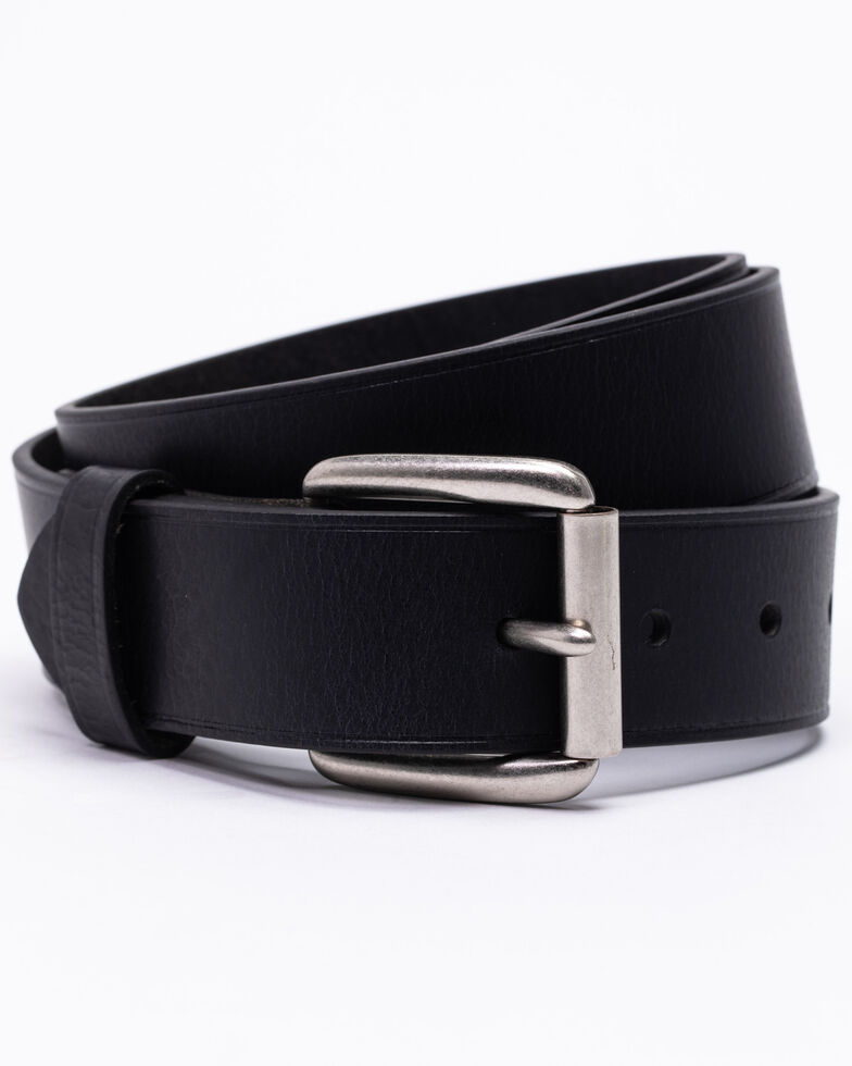 Hawx® Men's Heat Crease Belt, Black, hi-res