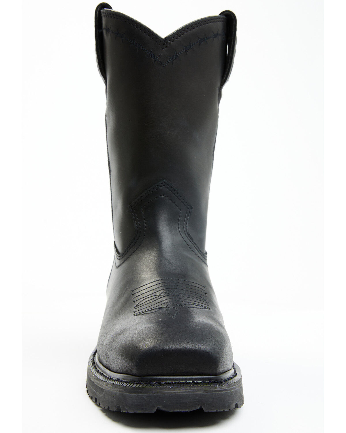 Image #4 - Cody James Men's Uniform Western Work Boots - Composite Toe, Black, hi-res
