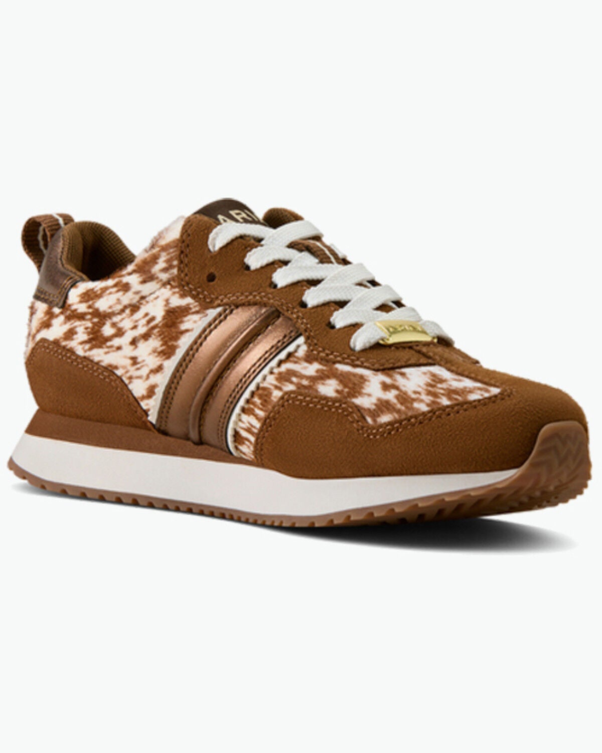 Image #1 - Ariat Women's Ranch Runner Casual Shoes, Brown, hi-res