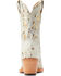 Image #3 - Ariat Women's Bandida Western Boots - Round Toe, White, hi-res