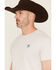 Image #2 - RANK 45&reg; Men's Stadium Lights Short Sleeve Graphic T-Shirt, Natural, hi-res